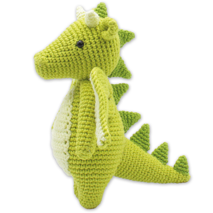 Crochet Kit Doris Dragon - Amigurumi DIY Kit
