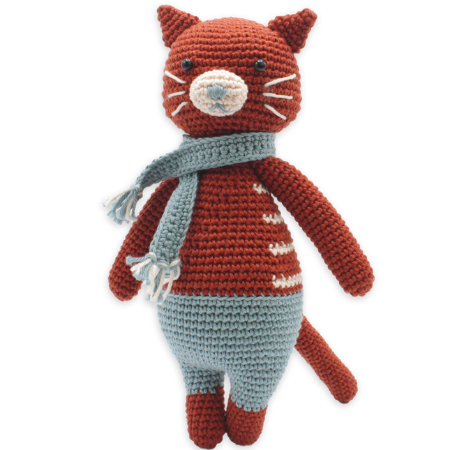 Crochet Kit Pixie Cat - Amigurumi DIY Kit