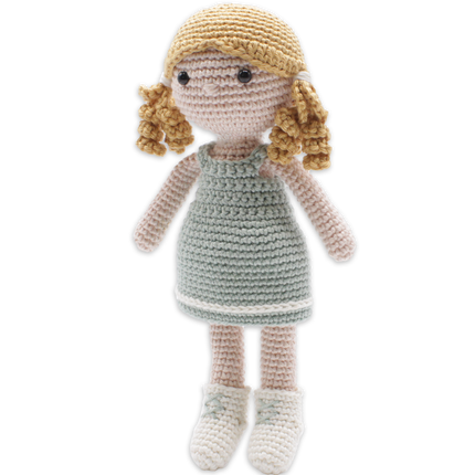 Crochet Kit Girl Britt - Amigurumi DIY Kit