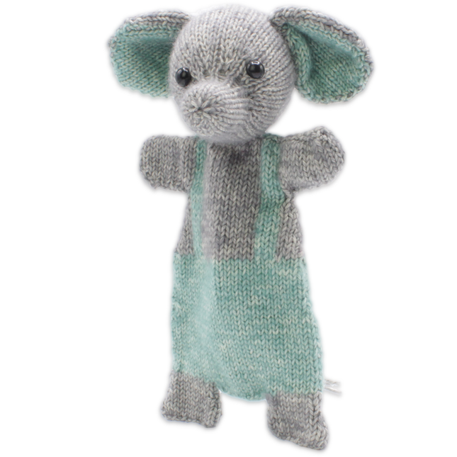 Knitting Kit Sonny Elephant - DIY Knitting Set