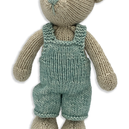 Knitting Kit John Bear - DIY Knitting Set