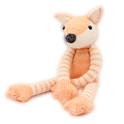 Knitting Kit Sanne Fox - DIY Knitting Set