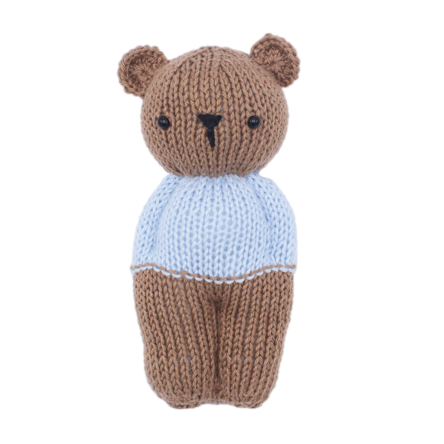 Knitting Kit Abe Bear - DIY Knitting Set