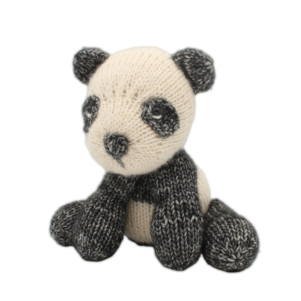 Knitting Kit Mees Panda - DIY Knitting Set