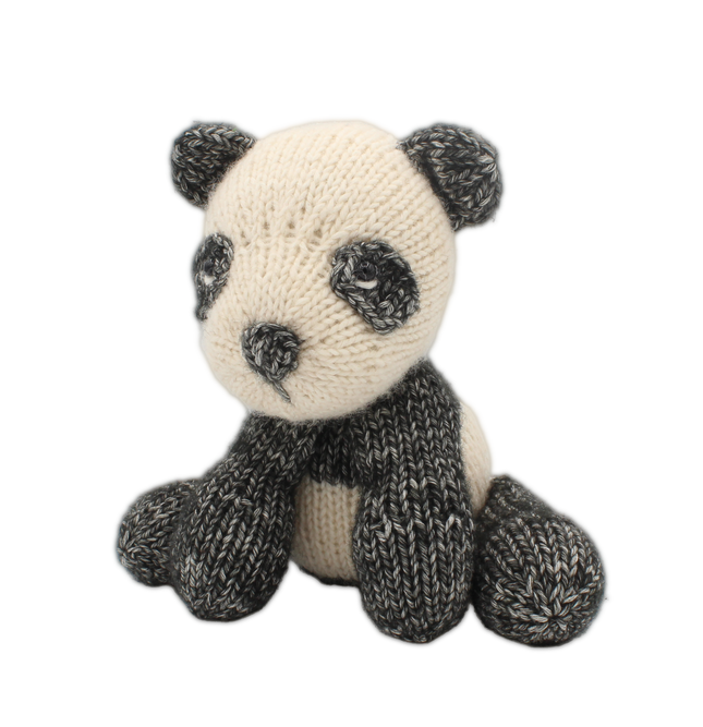 Knitting Kit Mees Panda - DIY Knitting Set