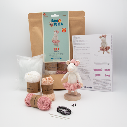 Crochet Kit Ella - Amigurumi DIY Kit