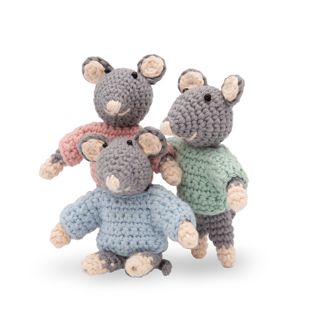 Crochet Kit The Triplets - Amigurumi DIY Kit