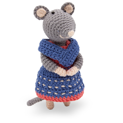 Crochet Kit Mother Mouse - Amigurumi DIY Kit