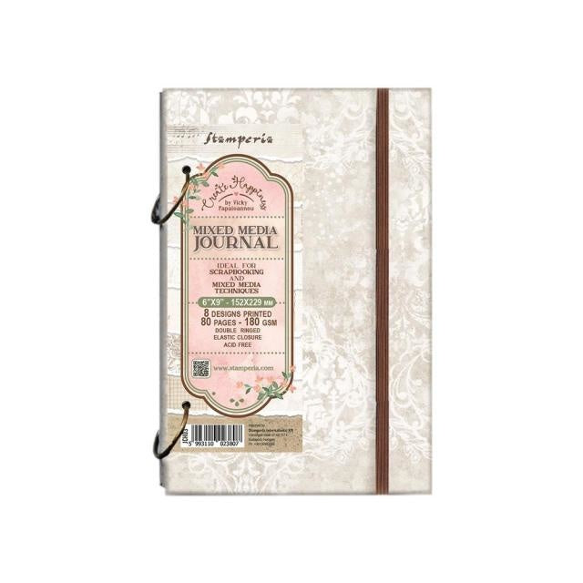 Create Happiness Ring Journal cm 15,2x29,9 (6"x9")