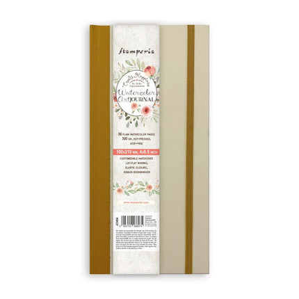 Create Happiness Mixed Media Journal cm 10x21 watercolor pages - 250 gr