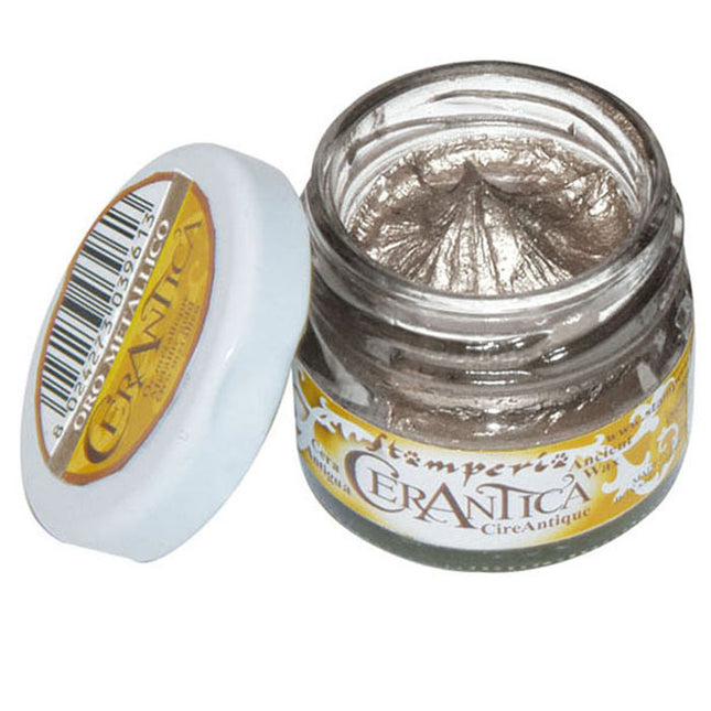 CerAntica Old looking wax 20 ml - metallic silver