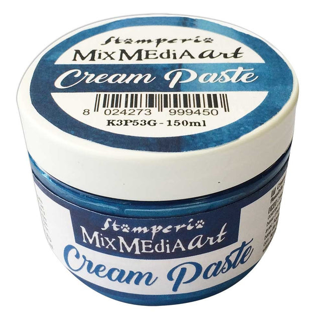 Cream Paste metallic 150 ml. Blue