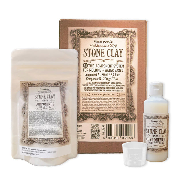Stone Clay Set (80ml + 200 g)