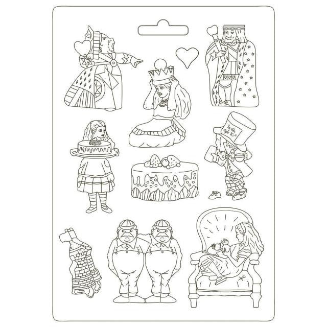 Soft Mould A4 - Alice king