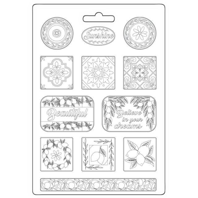 Soft Mould A4 - Blue Dream plates