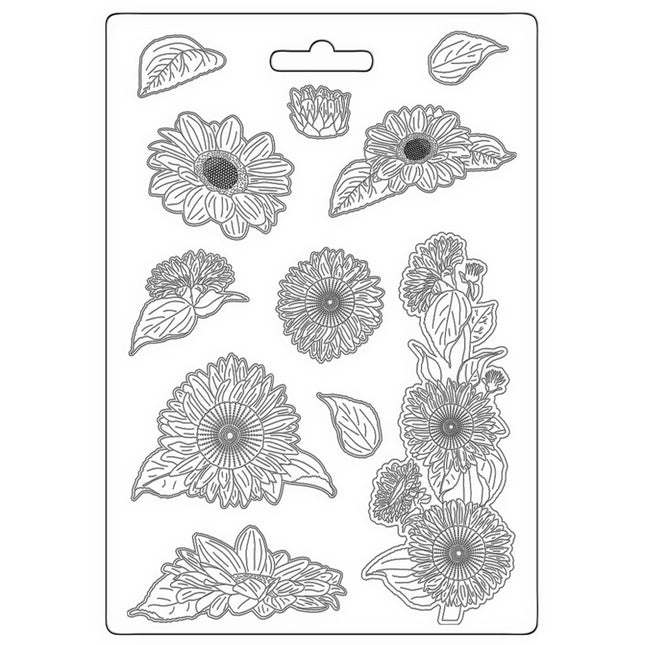Soft Mould A4 - Sunflower Art