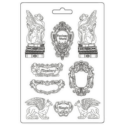 Soft mould A4 - Sir Vagabond in Fantasy World elements