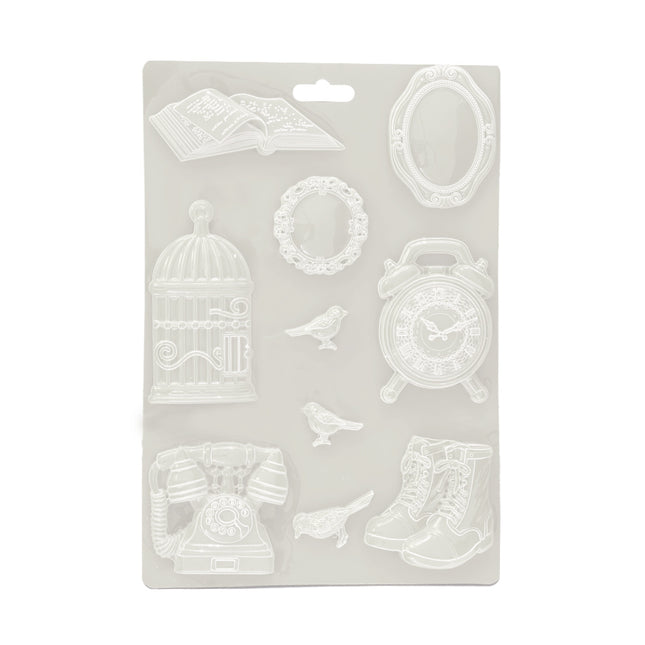 Soft Mould A4 - Golden Harmony elements