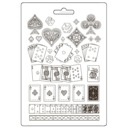 Soft Mould A4 - Master of Magic cards