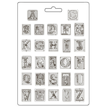 Soft Mould A4 - Master of Magic alphabet