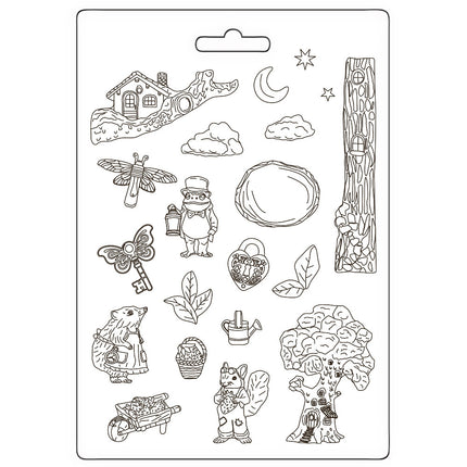 Soft Mold A4 - Hidden Grove