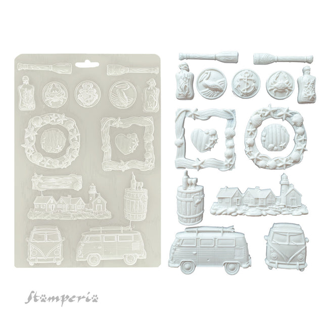 Soft mould A4 - Silent Sea