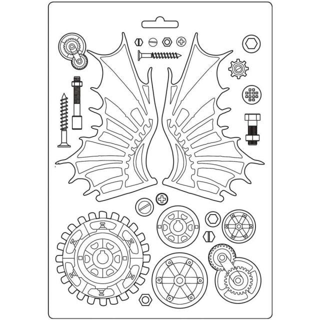 Soft Mould A4 - Lady Vagabond fly Machine
