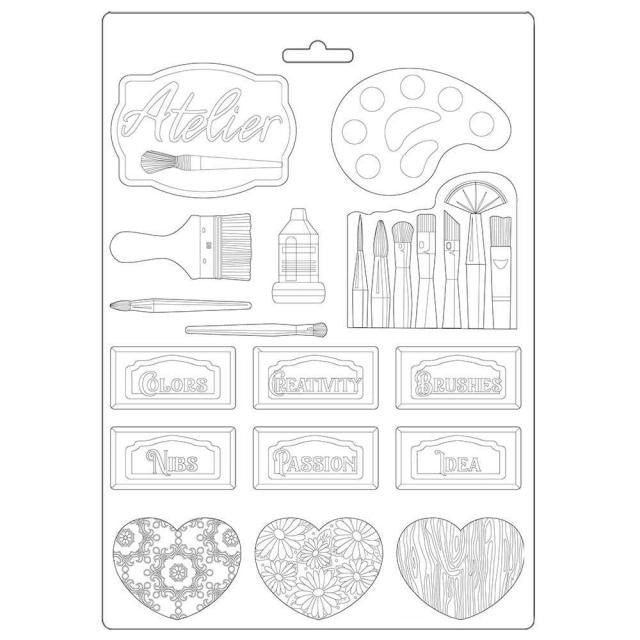 Soft Mould A4 - Atelier tags