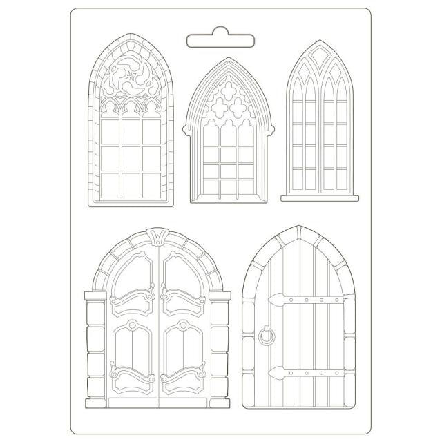 Soft Mould A4 - Sleeping Beauty doors and windows