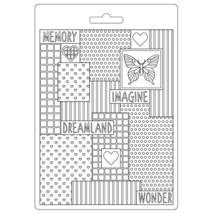 Soft Mould A5 - DayDream patchwork