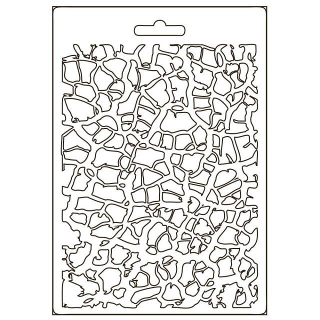Soft Mould A5 - Savana crackle pattern