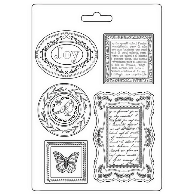 Soft Mould A5 - Blue Land plates