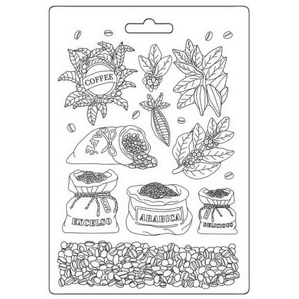 Soft Mould A5 - Coffee and Chocolate coffee