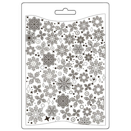 Soft Mold A5 - Create Happiness Dewdrops snowflakes