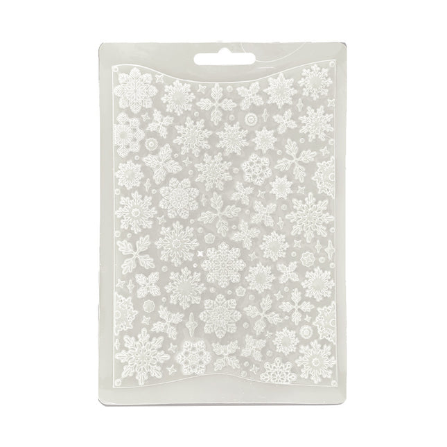 Soft Mold A5 - Create Happiness Dewdrops snowflakes