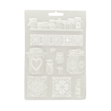 Soft Mould A5 - Golden Harmony pots