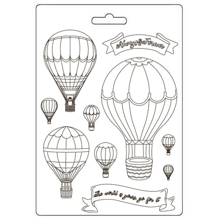 Soft Mould A5 - Timeless balloons