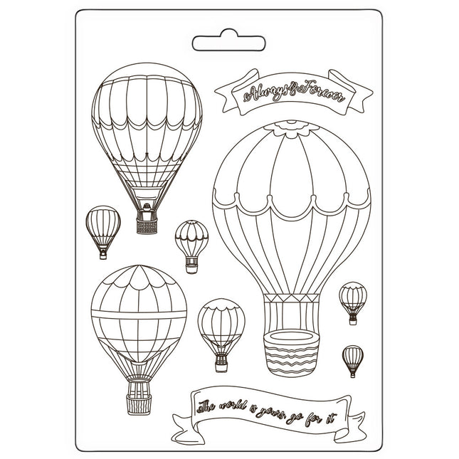 Soft Mould A5 - Timeless balloons