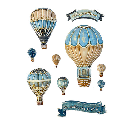 Soft Mould A5 - Timeless balloons