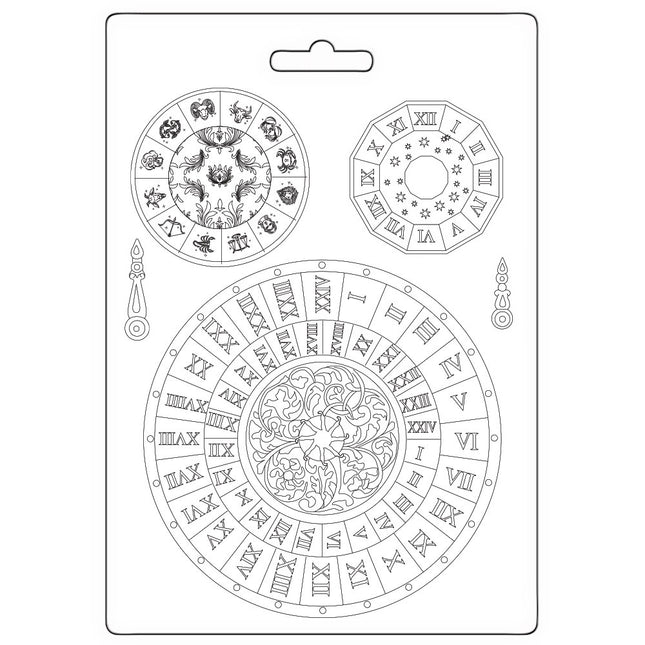 Soft Mould A5 - Venice City of Art clocks