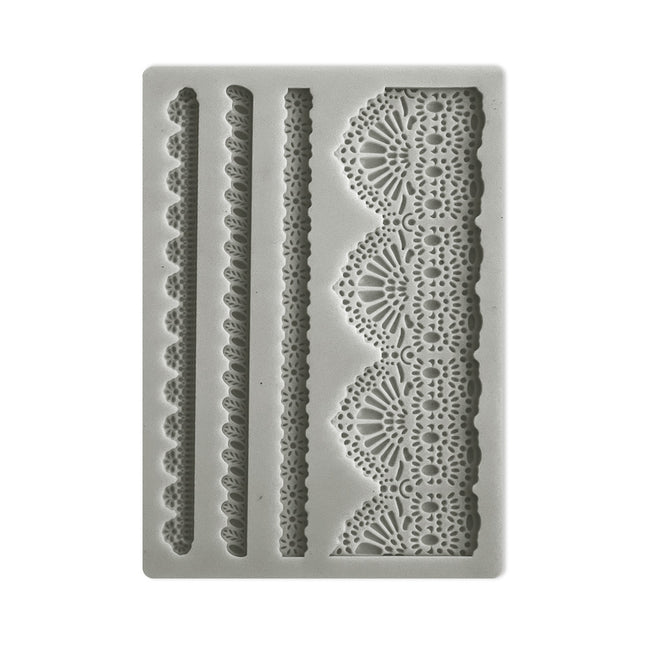 Silicon mold A6 - Sunflower Art laces and borders