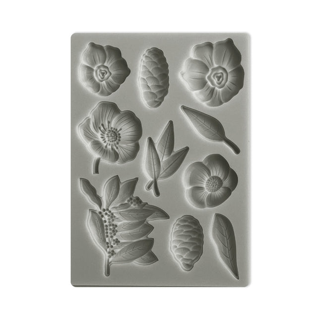 Silicon mold A6 - Pinecones