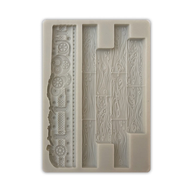 Silicon mold A6 - Songs of the Sea wood and mechanisms