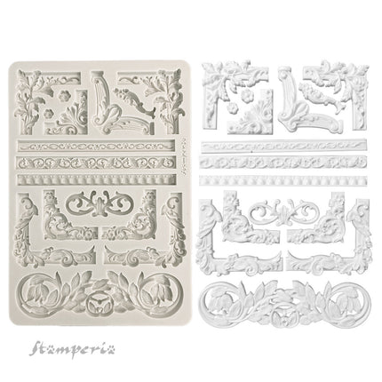 Big silicone mold A4 - Frames