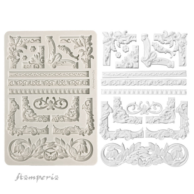 Big silicone mold A4 - Frames