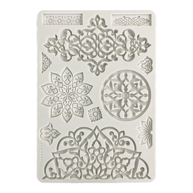 Big silicone mold A4 - Mandala