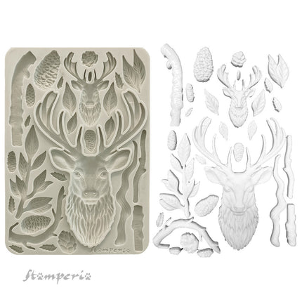 Silicone Mold A5 - The Owl's House Deer