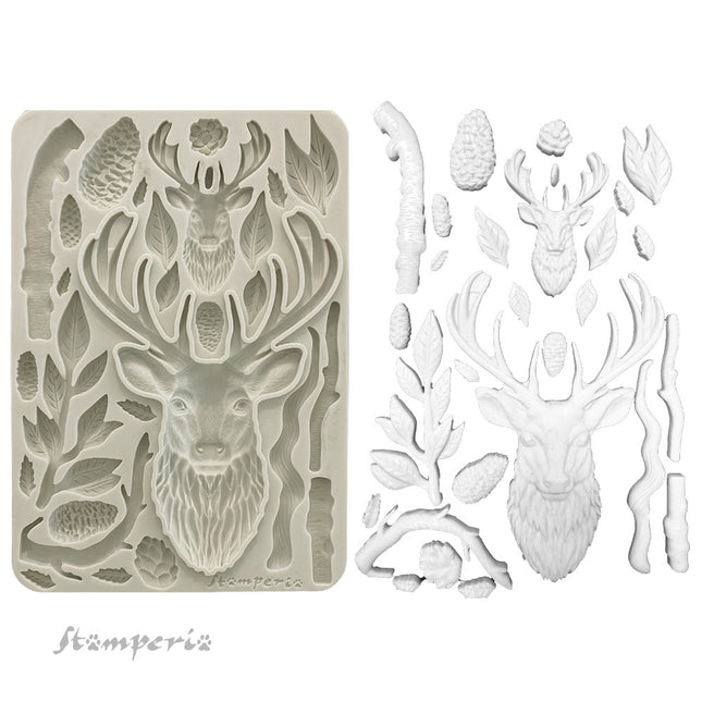 Silicone Mold A5 - The Owl's House Deer