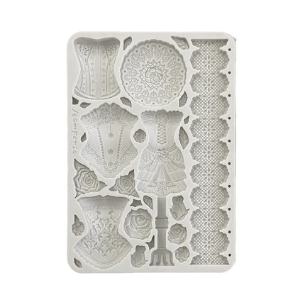 Silicone mold A5 - Old Lace mannequins and corsets