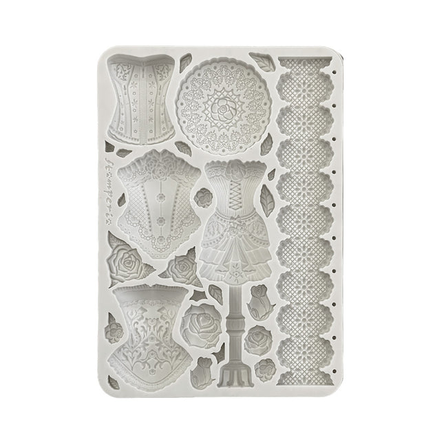 Silicone mold A5 - Old Lace mannequins and corsets